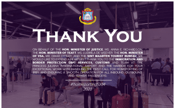 Thank you to Immigration and Customs Officers from Ministers