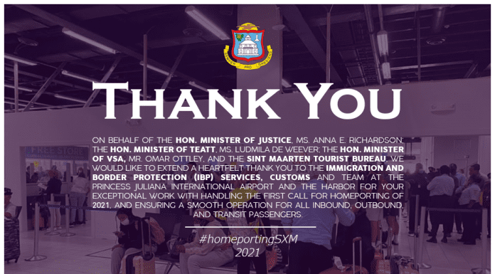 Thank you to Immigration and Customs Officers from Ministers