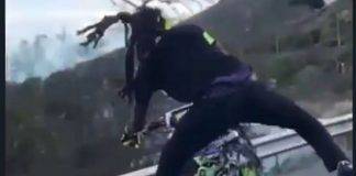 Police to the dangerous bike rider “The video is sufficient evidence to prosecute you”