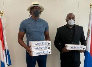 Minister Ottley meets Myles Turner of Indiana Pacers