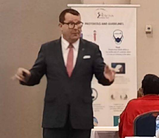 Point Blanche staff join island’s aviation conference this week