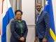 Minister of Justice Anna E. Richardson makes first work visit to Curaçao