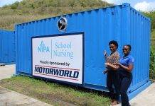 Motorworld Donates Storage Container for Simulation Lab at the NIPA School of Nursing