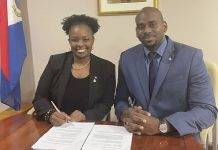 Ministry of VSA and Justice sign policy to combat domestic violence, child abuse and gender based violence on Sint Maarten