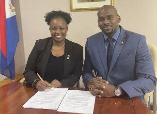 Ministry of VSA and Justice sign policy to combat domestic violence, child abuse and gender based violence on Sint Maarten