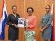 Prime Minister Silveria Jacobs presented with SMDF’s Audited 2020 Annual Report