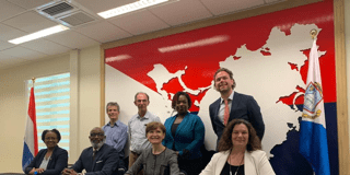 The Steering Committee of Sint Maarten Trust Fund discuss the allocation of remaining funds to activities prioritized St Maarten Government
