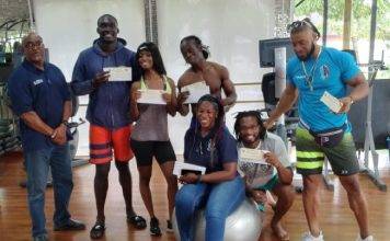 SMBBFF athletes receive complimentary gym membership courtesy of the Belair Fitness Center
