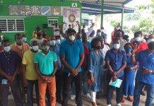 VSA Minister Ottley meets with bus drivers association