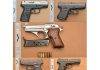 Six illegal guns confiscated in 16 weeks