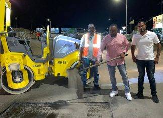 Ministry VROMI Recommences with Road Maintenance Program