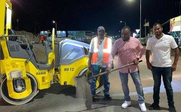 Ministry VROMI Recommences with Road Maintenance Program