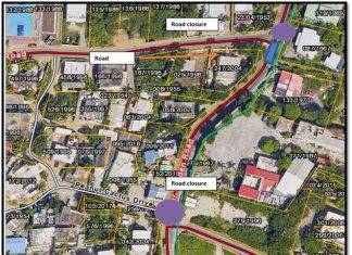 Traffic Alert: Temporary Road Closure at the Junction Middle Region Road and Hulda B. Richardson Road