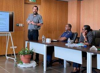 COM receives presentation on Disaster Management Structure, Roles and Responsibilities