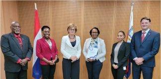 Prime Minister Jacobs presented with Integrity Chamber 2020 annual report