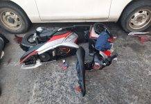 Another Scooter rider injured on Watermelon road, in St Peters