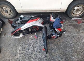 Another Scooter rider injured on Watermelon road, in St Peters
