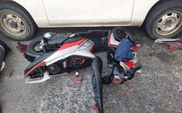 Another Scooter rider injured on Watermelon road, in St Peters