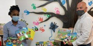 Wever donates reading books, supplies to Excellence Academy