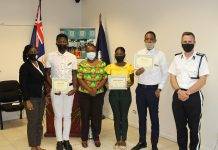 RAPF presents certificate of completion to interns