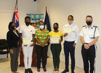 RAPF presents certificate of completion to interns