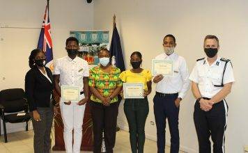 RAPF presents certificate of completion to interns