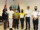 RAPF presents certificate of completion to interns