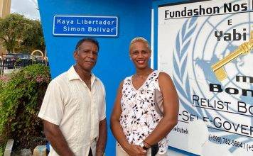 MP Grisha Marten-Heyliger visited Nos Kier Boneiru Bek