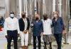 Minister Lawrence visits local brewery. Aims to promote local production