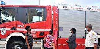 Emergency response capacity of the Sint Maarten Fire Department improved with delivery of three custom-made fire trucks