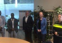 Minister of Justice meets with Mayors of Municipalities, Public Prosecutor and District Chief of Police.