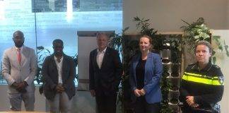 Minister of Justice meets with Mayors of Municipalities, Public Prosecutor and District Chief of Police.