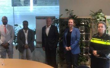 Minister of Justice meets with Mayors of Municipalities, Public Prosecutor and District Chief of Police.