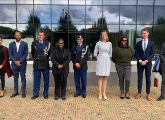 Royal Netherlands Marechaussee welcomes Minister of Justice to Education, Training and Knowledge center