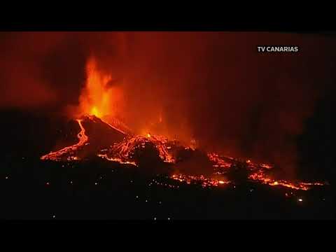 Volcano erupts on La Palma in Spain’s Canary Islands