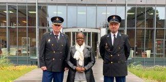 Minister Richardson concludes work visit at the National Police Academy in Apeldoorn