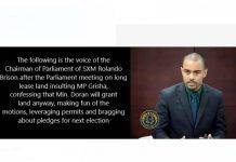 United St. Maarten (US) board calls on MP Brison to resign immediately