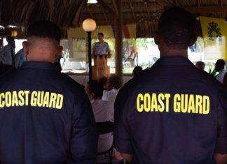 Ten aspiring coast-guarders completed their Coastguard Basic Training (BOK)