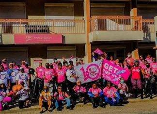 Drive for the Cure breast cancer awareness campaign 2021