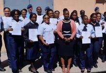Minister Richardson applauds 17 Immigration Officers on training course completion