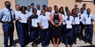 Minister Richardson applauds 17 Immigration Officers on training course completion