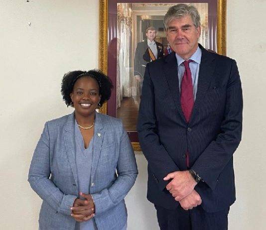 Amsterdam regional police Chief pays courtesy visit to Minister of Justice