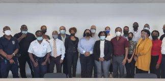 Parliament Justice Committee visits the Prison and House of Detention for a tour of the facility.