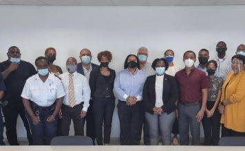 Parliament Justice Committee visits the Prison and House of Detention for a tour of the facility.