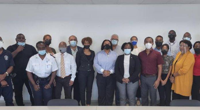Parliament Justice Committee visits the Prison and House of Detention for a tour of the facility.