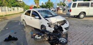 Serious traffic accident on Welfare Road