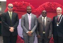 Vaughn Sams attended Saba Day Ceremony