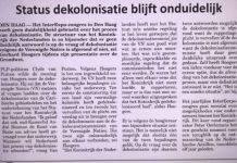 Dutch Prof. Hoogers Misinforms InterExpo Delegation Regarding Decolonization