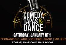 Comedy, Tapas & Dance cancelled after Tropicana Ball Room safety decision