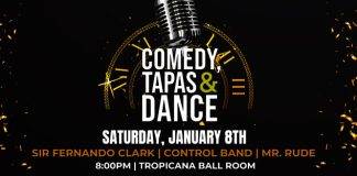 Comedy, Tapas & Dance cancelled after Tropicana Ball Room safety decision